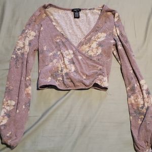 Rue 21 Crop Top Long Sleeve